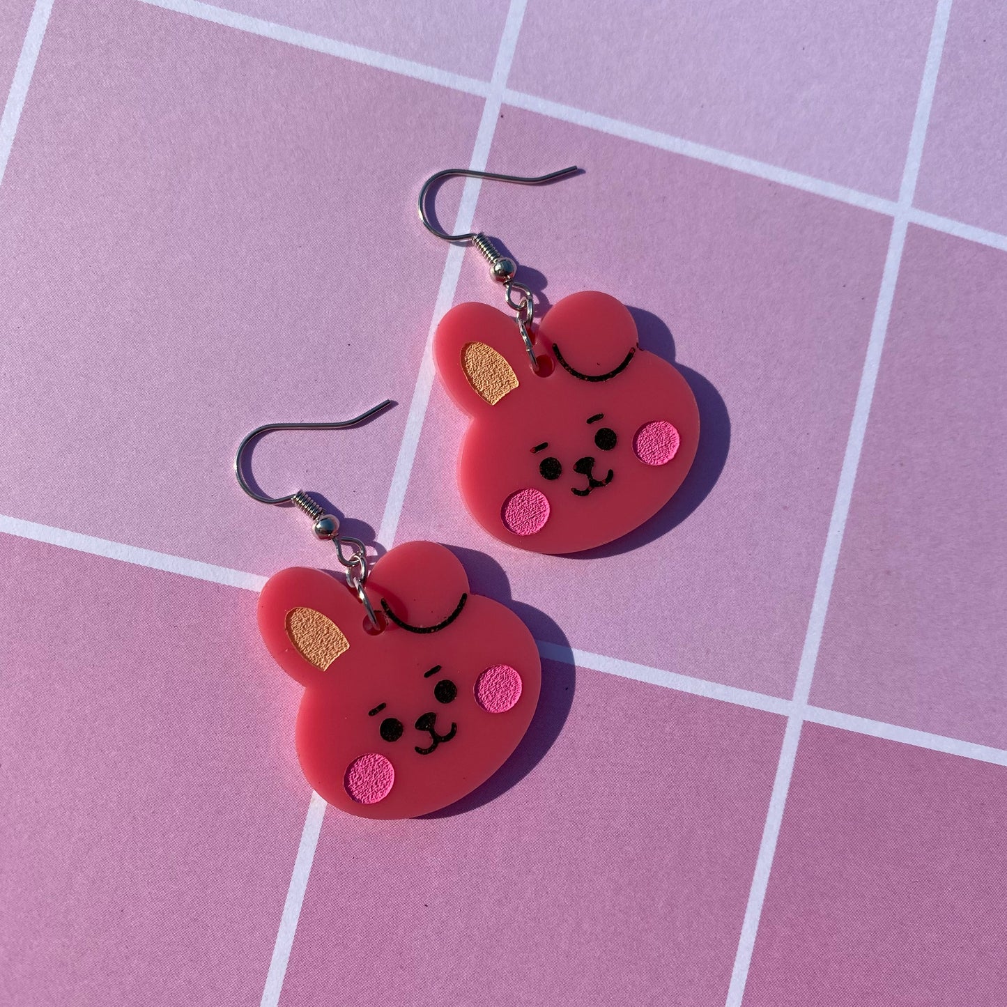 BT21 Acrylic Earrings