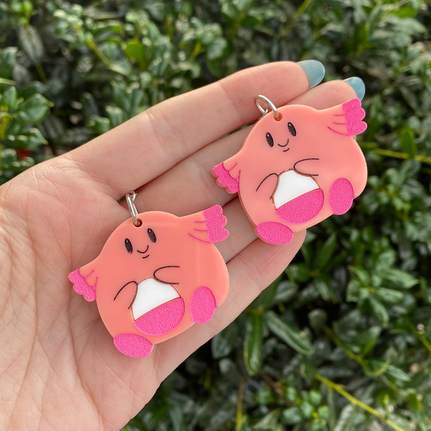 Chansey Acrylic Earrings