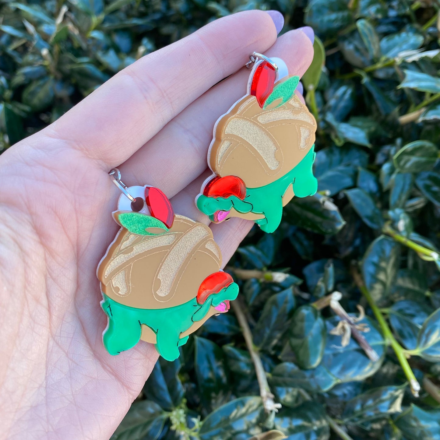 Appletun Acrylic Earrings
