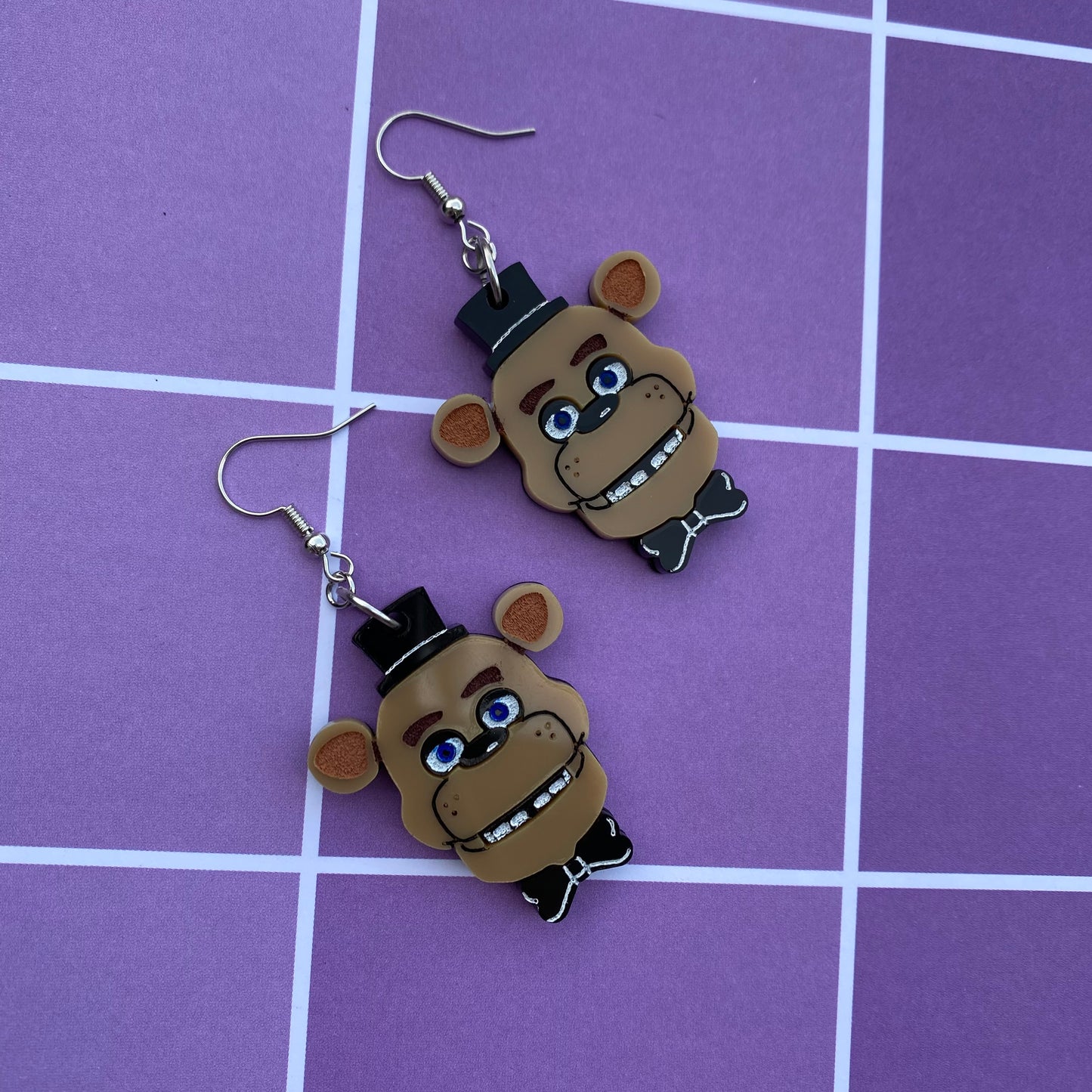 Freddy Acrylic Earrings