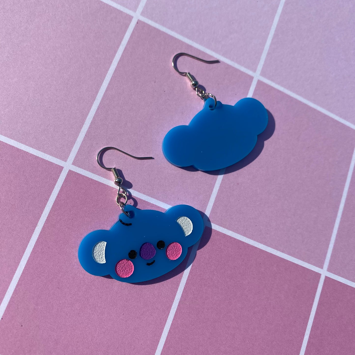 BT21 Acrylic Earrings