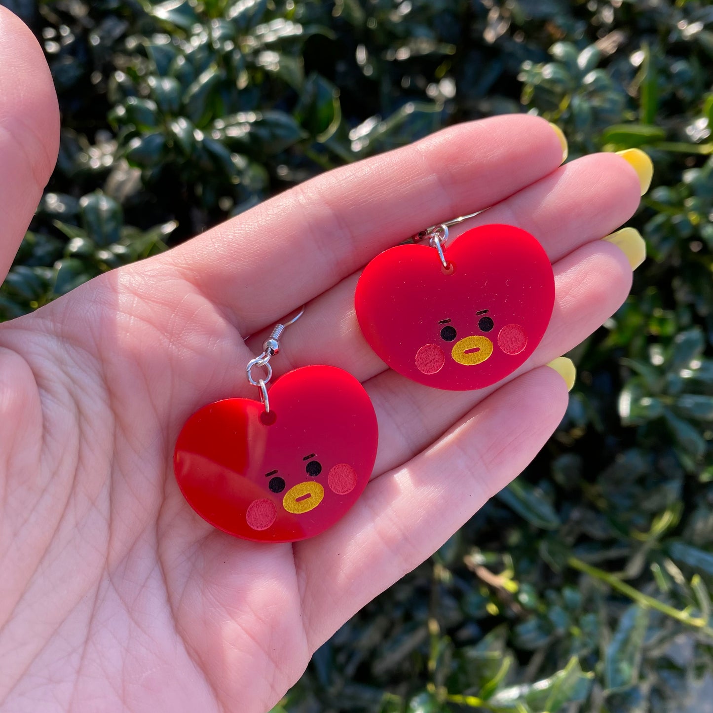 BT21 Acrylic Earrings