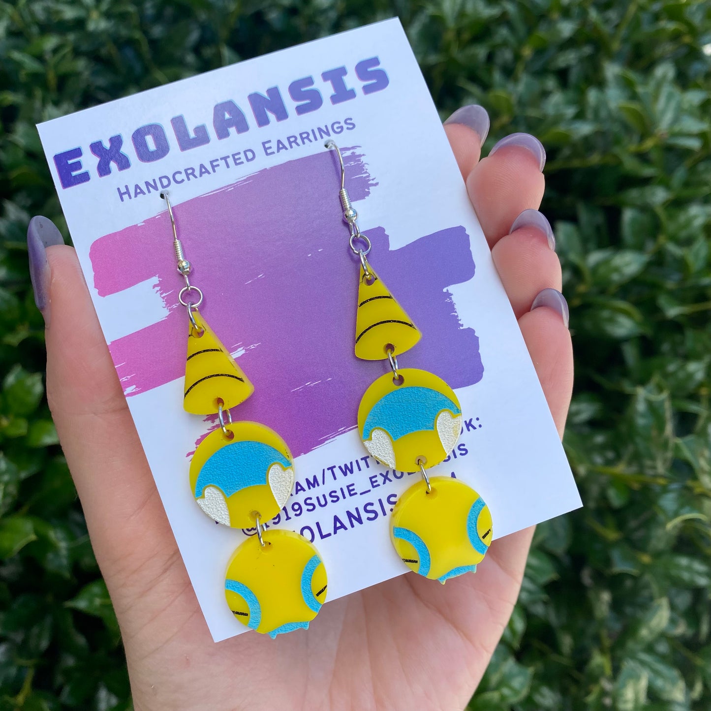 Dunsparce Acrylic Earrings