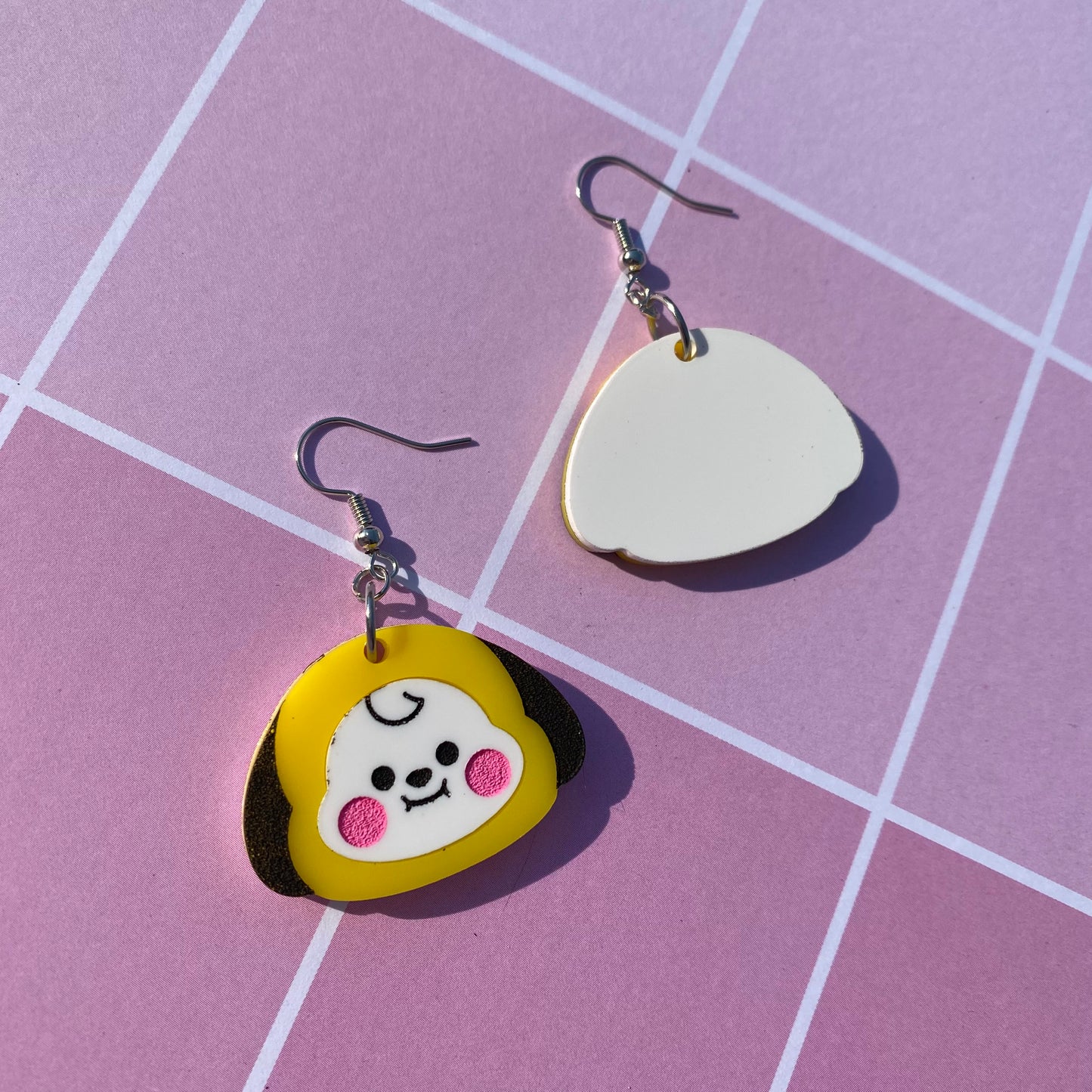 BT21 Acrylic Earrings
