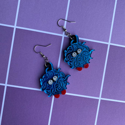 Tangela Mirror Acrylic Earrings