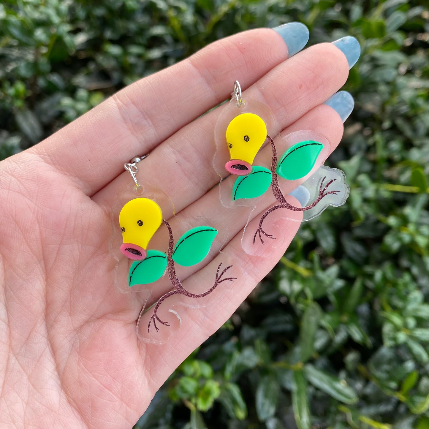 Bellsprout Acrylic Earrings