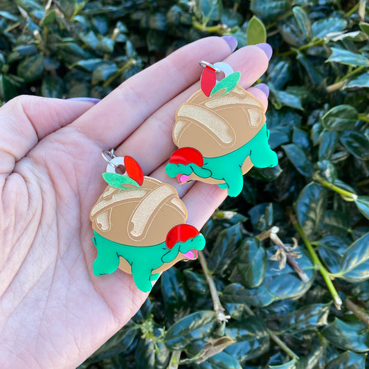 Appletun Acrylic Earrings