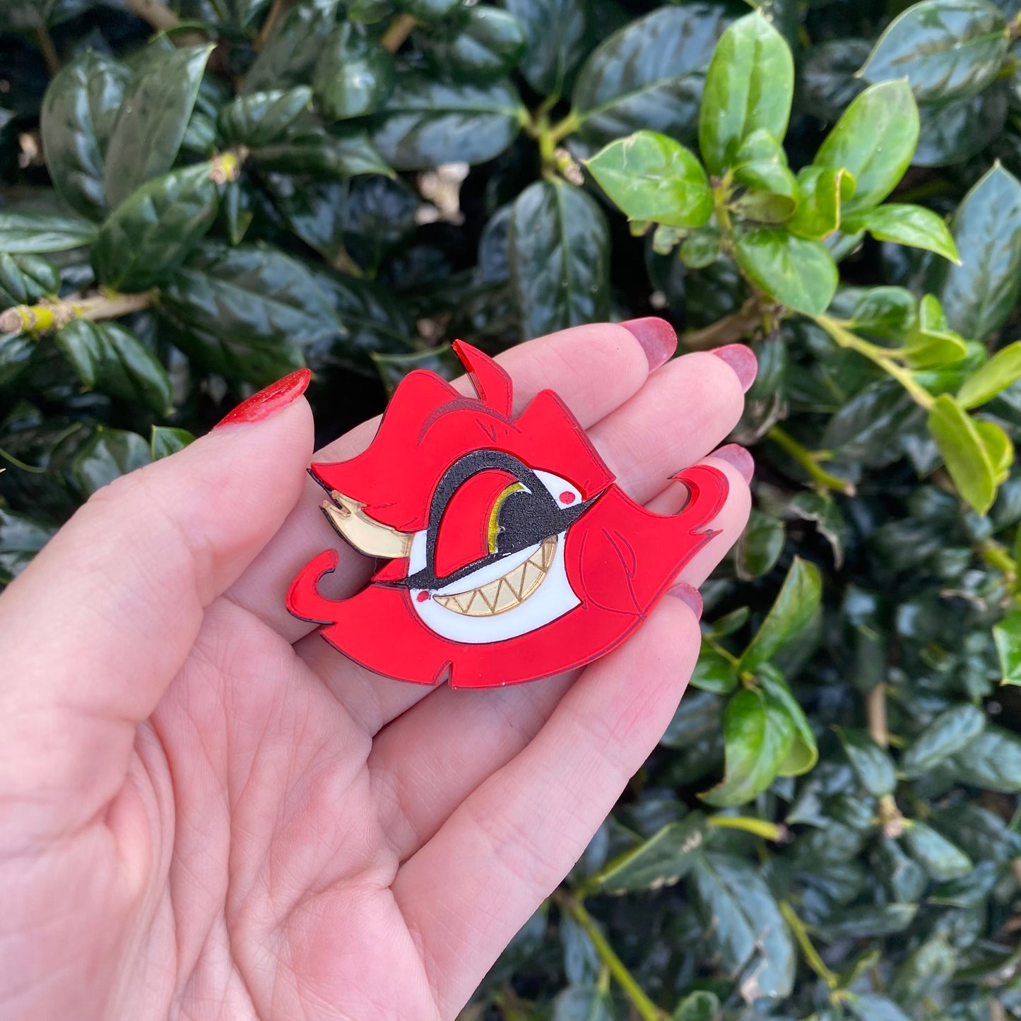 Hazbin Nifty Acrylic Pin