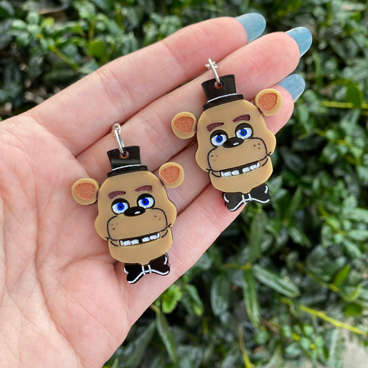 Freddy Acrylic Earrings