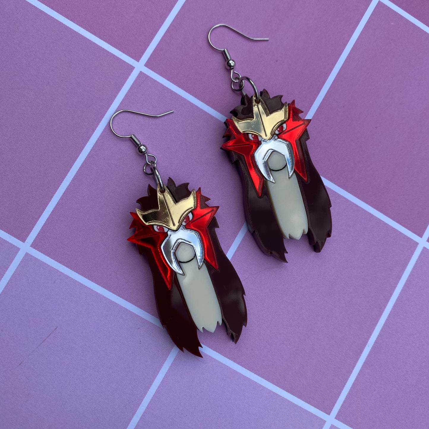 Entei Acrylic Earrings