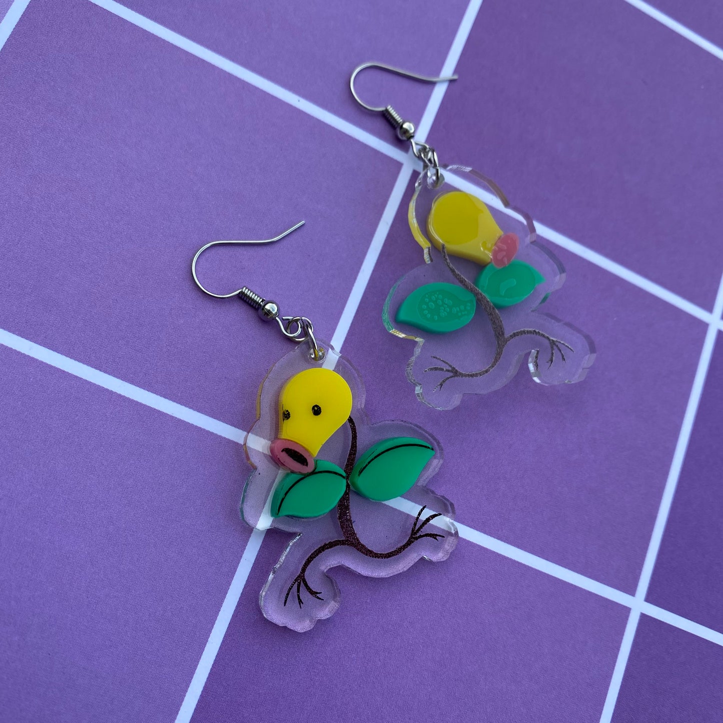 Bellsprout Acrylic Earrings