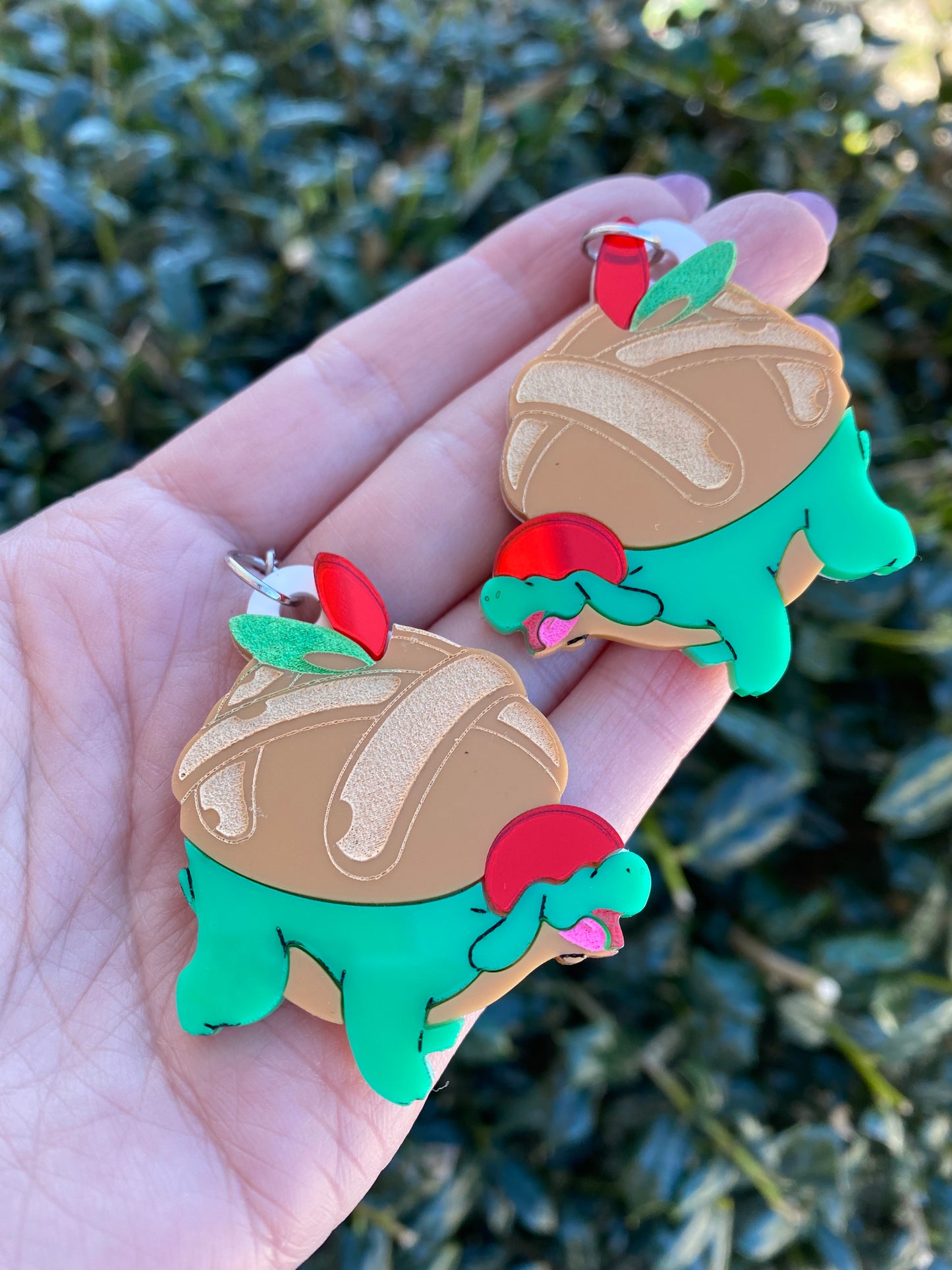Appletun Acrylic Earrings