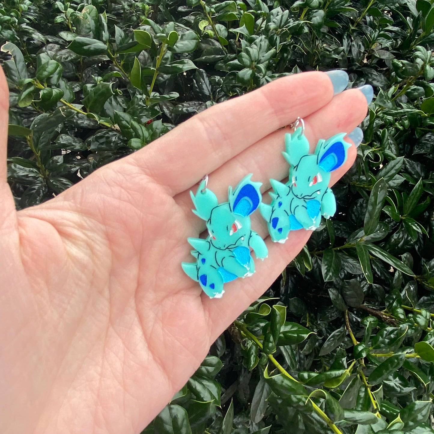 Nidoran (F) Acrylic Earrings
