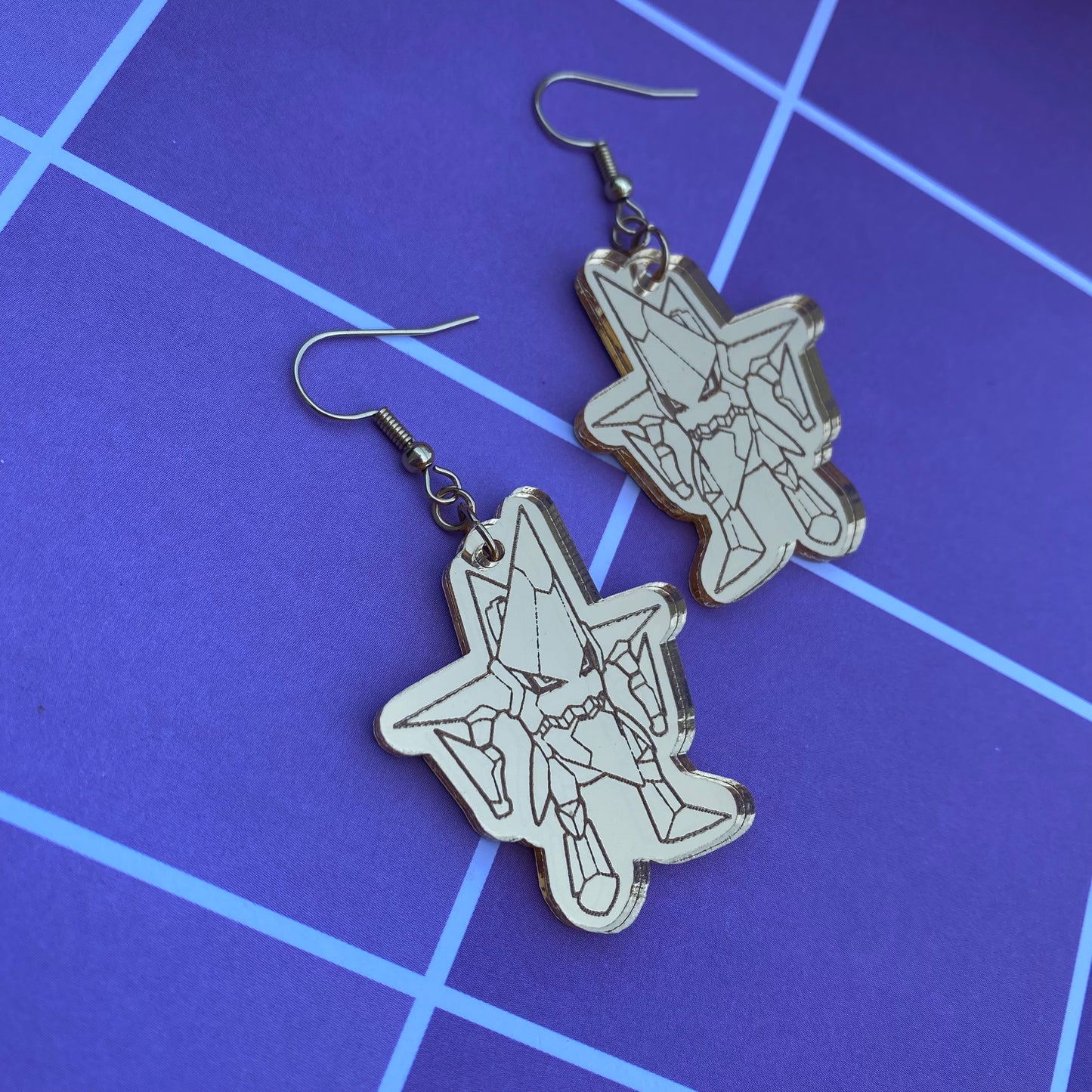 King Kittan TTGL Golden Earrings