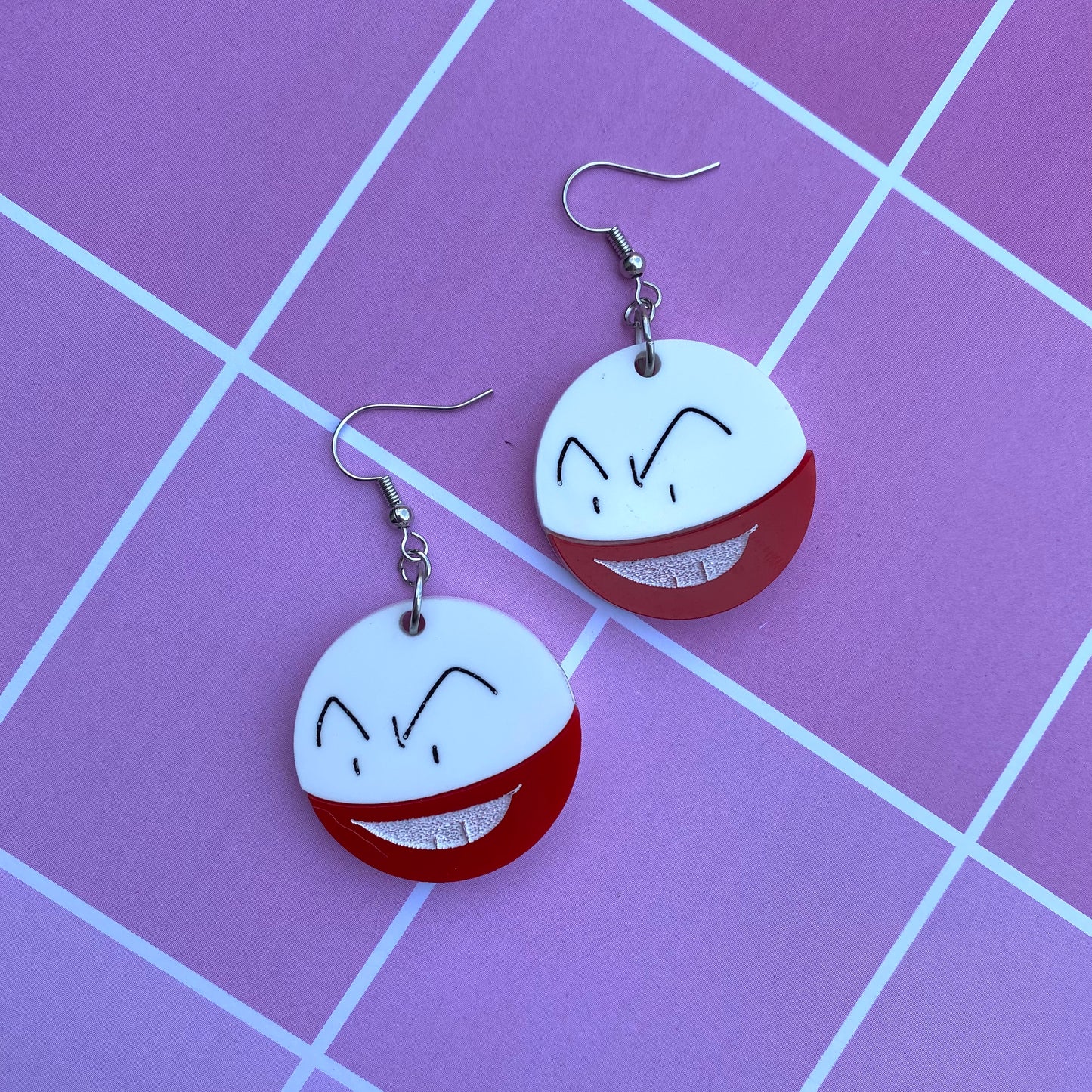 Electrode Acrylic Earrings