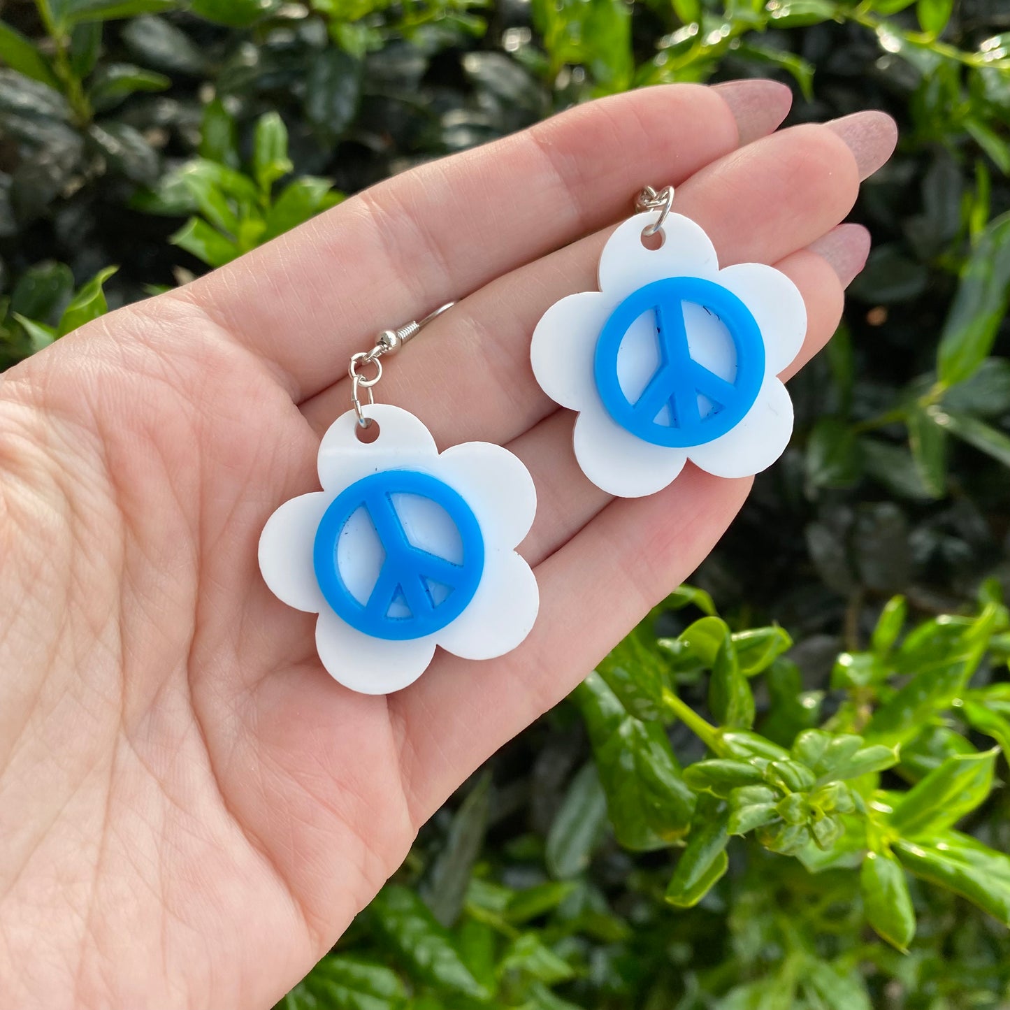 Flower Power Trio Acrylic Earrings