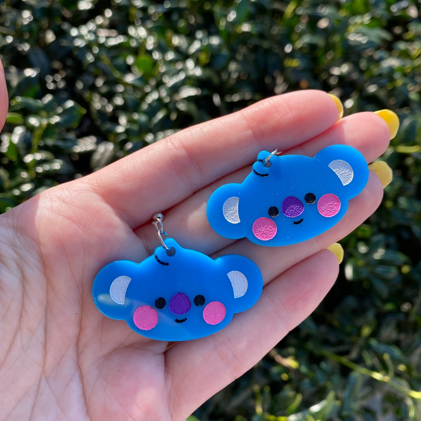 BT21 Acrylic Earrings