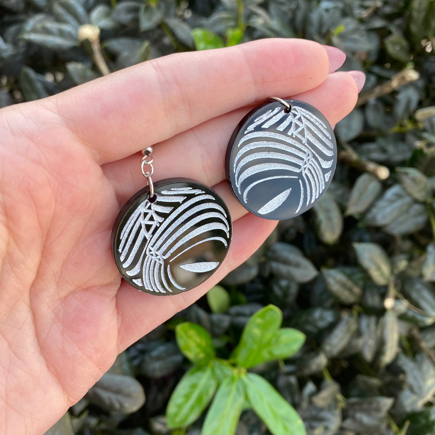 NGE Angel Leliel Acrylic Earrings