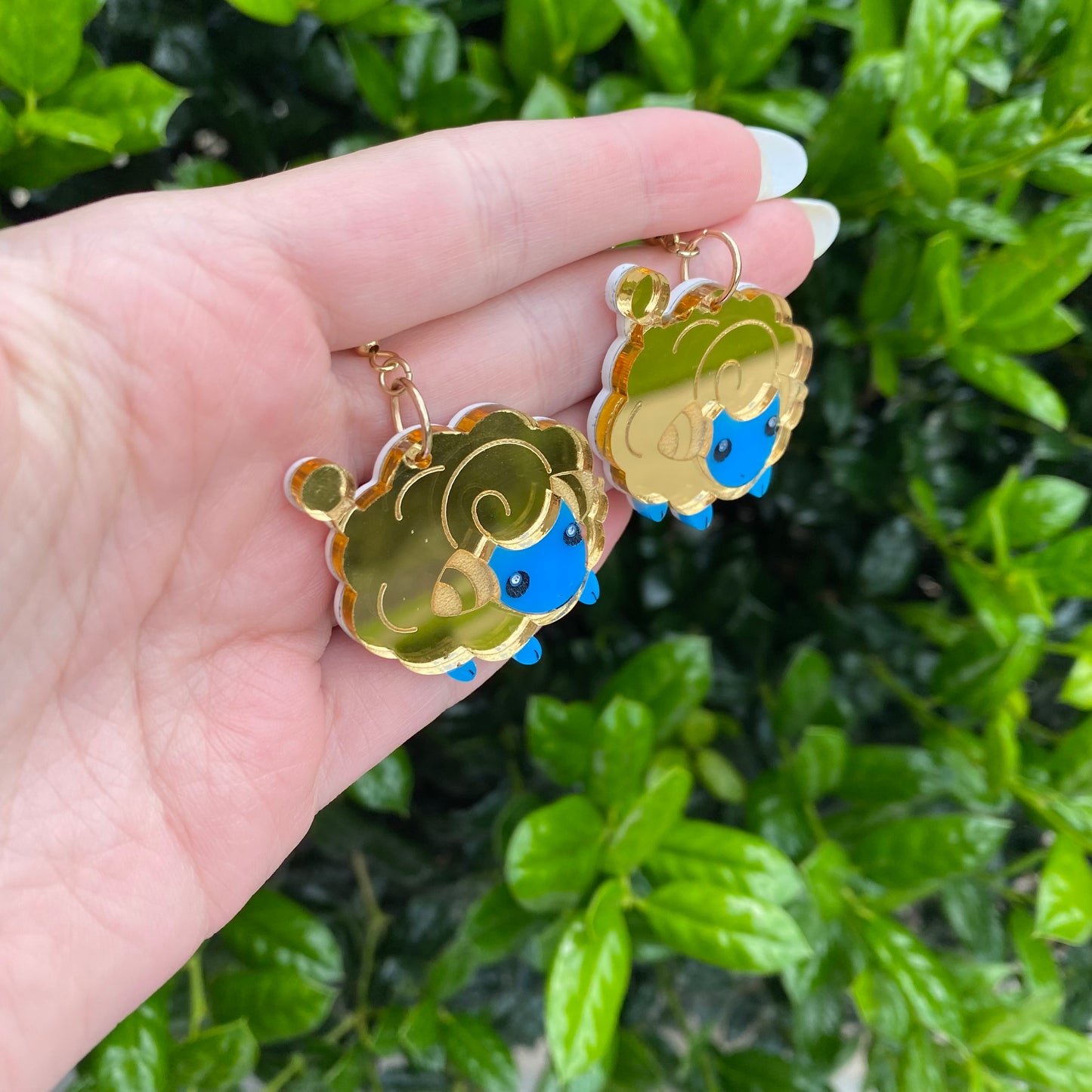 Mareep Acrylic Earrings