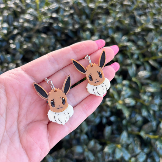 Eevee Acrylic Earrings