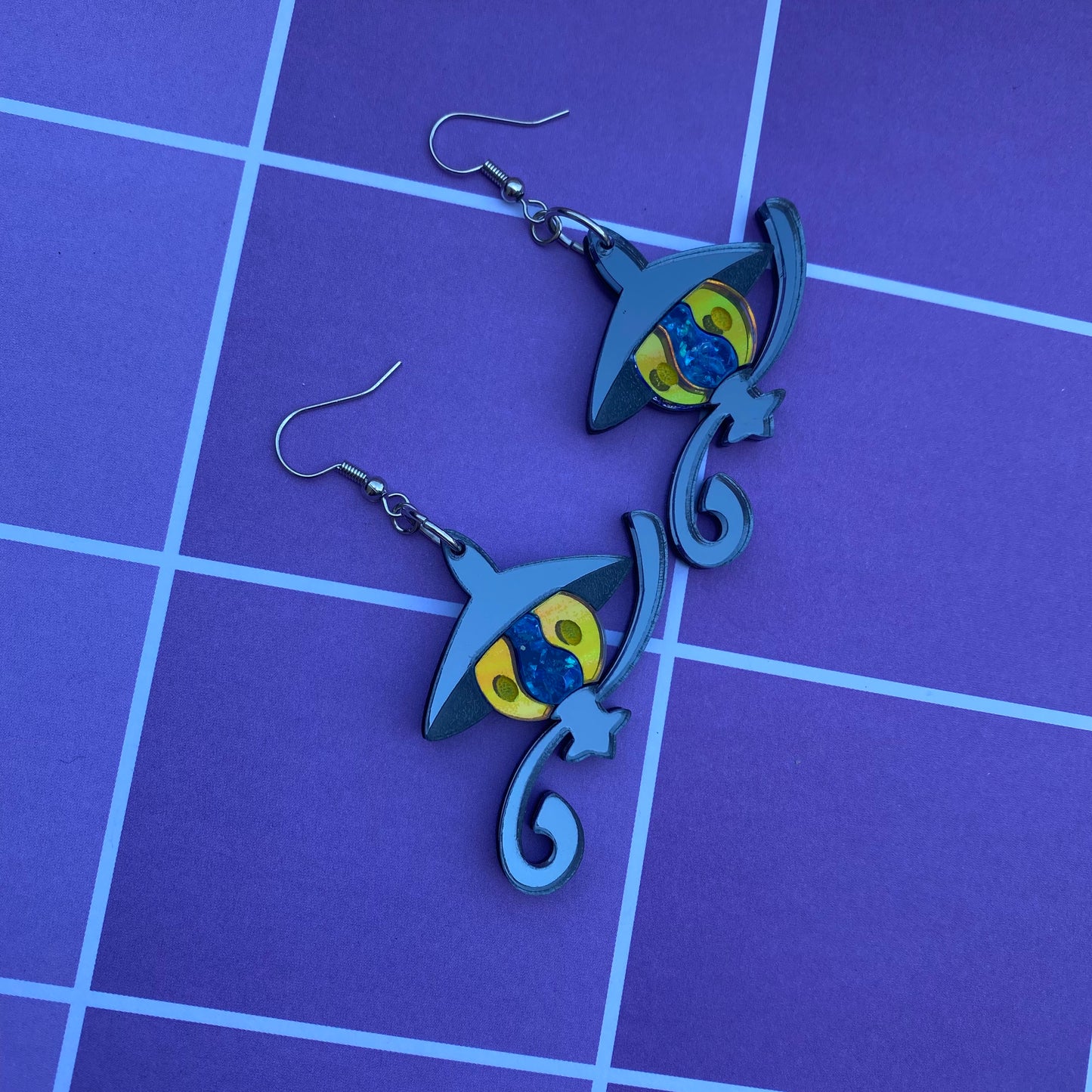 Lampent Acrylic Earrings