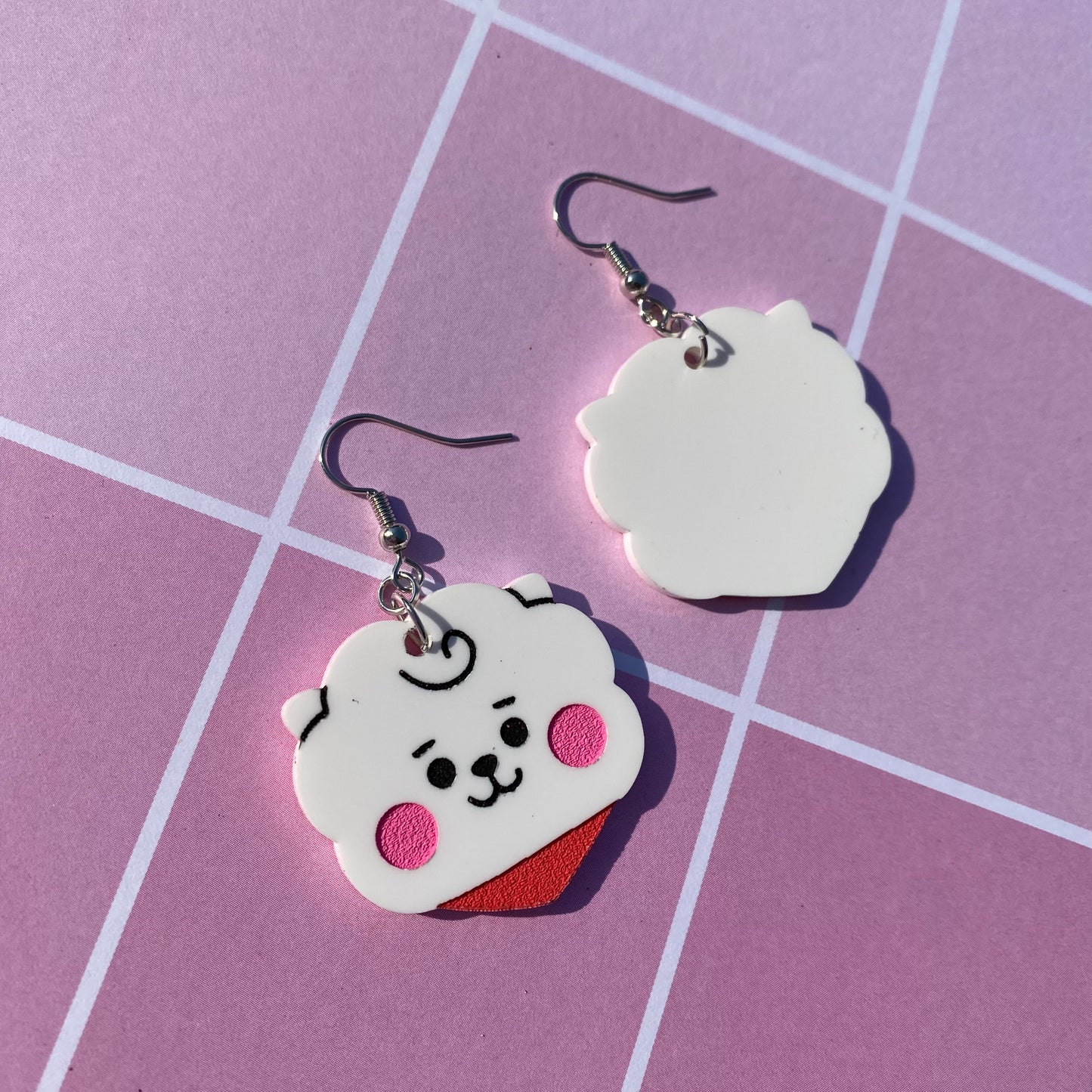 BT21 Acrylic Earrings