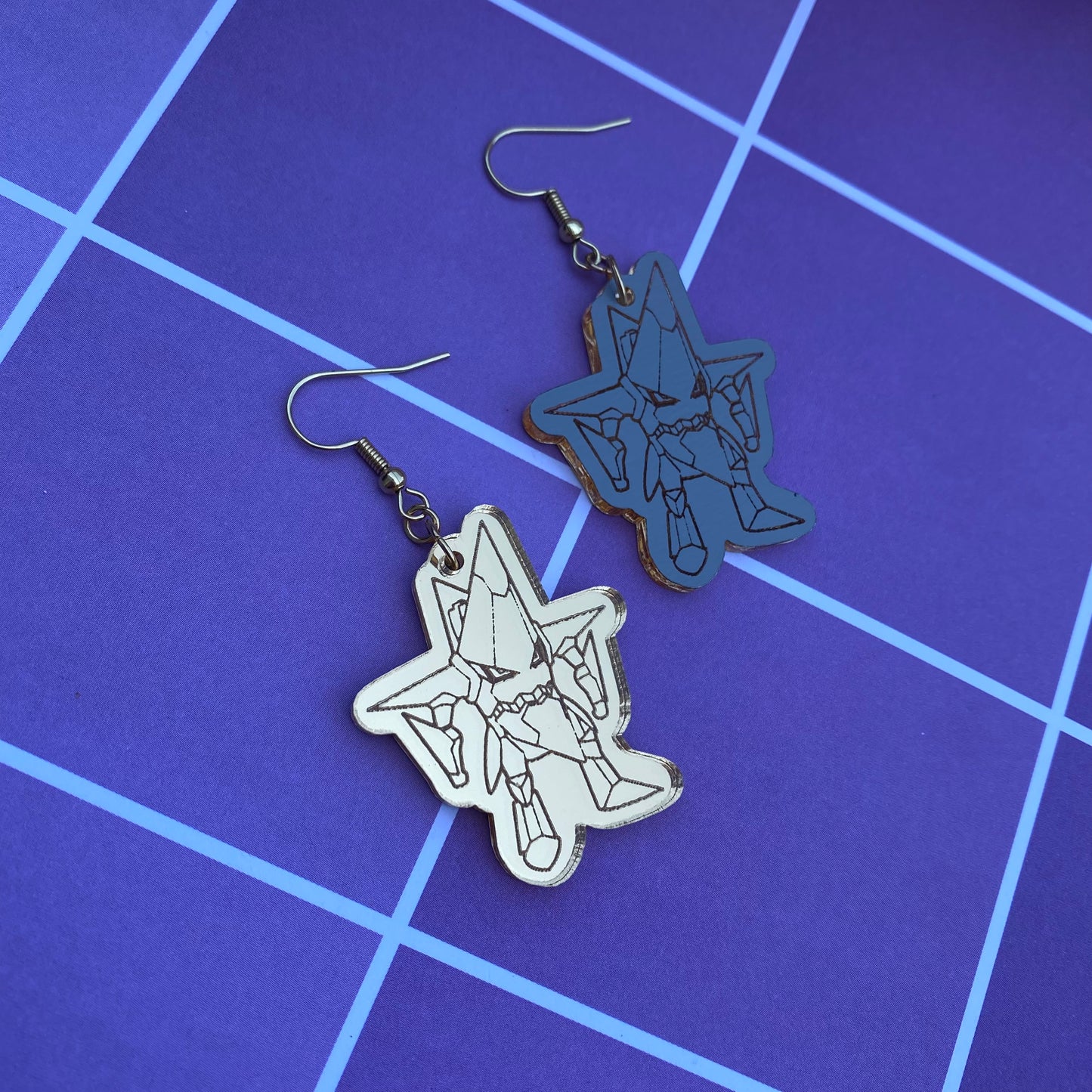 King Kittan TTGL Golden Earrings