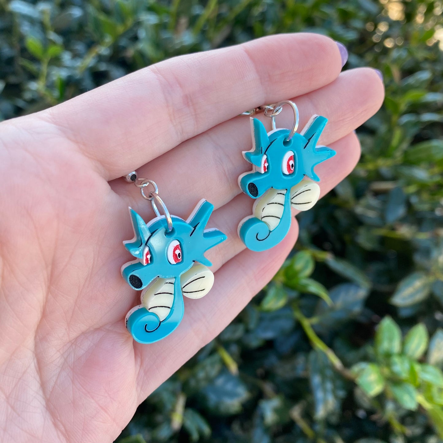 Horsea Acrylic Earrings