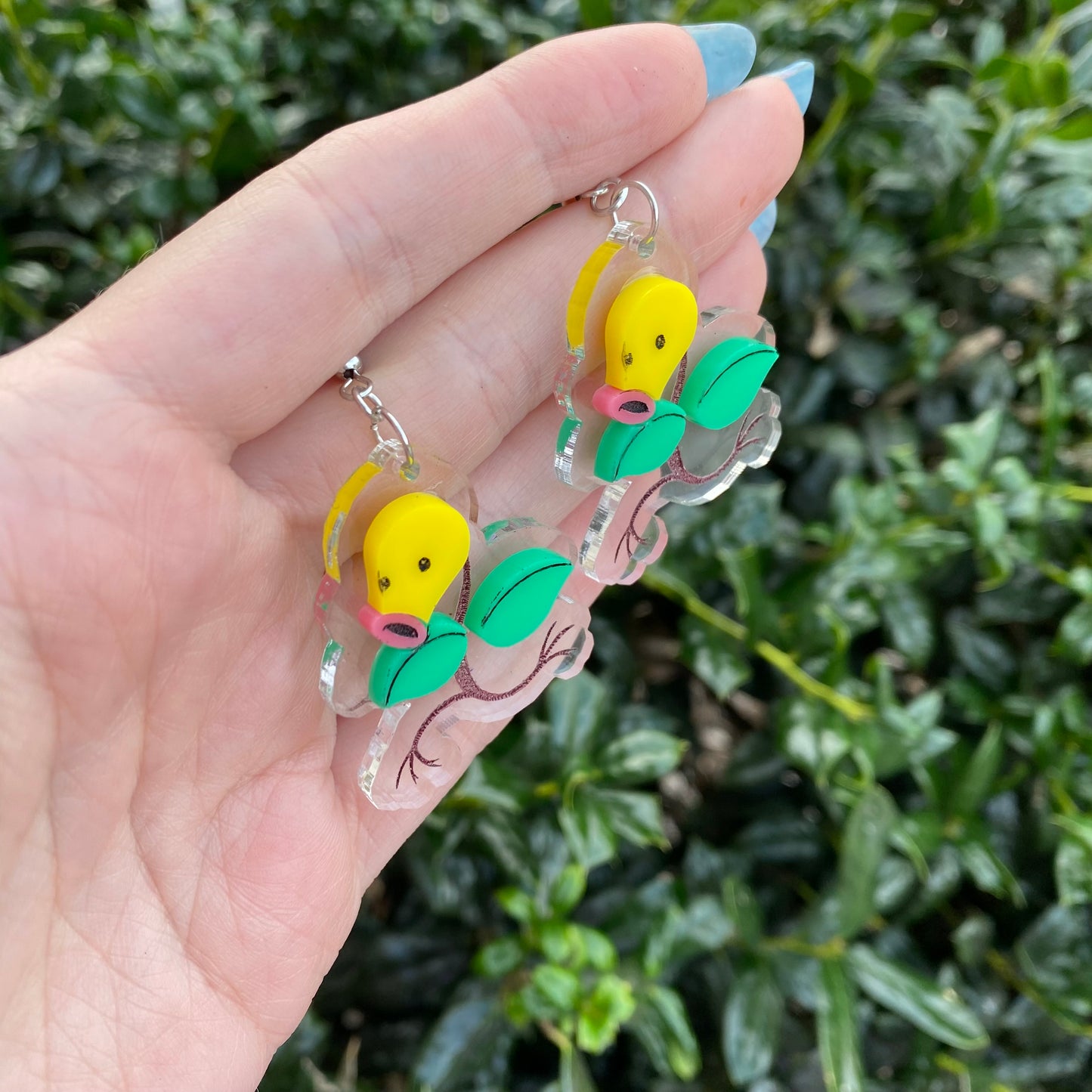 Bellsprout Acrylic Earrings