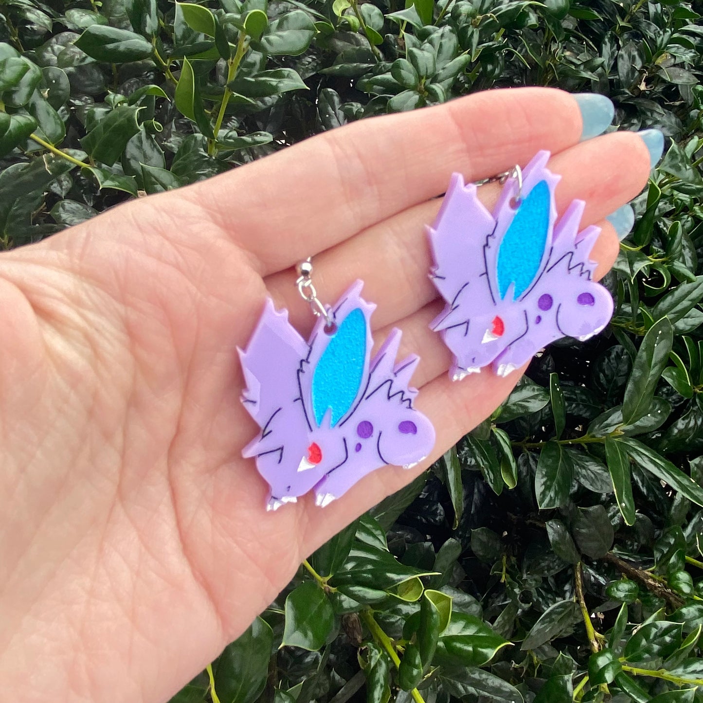 Nidoran (M) Acrylic Earrings