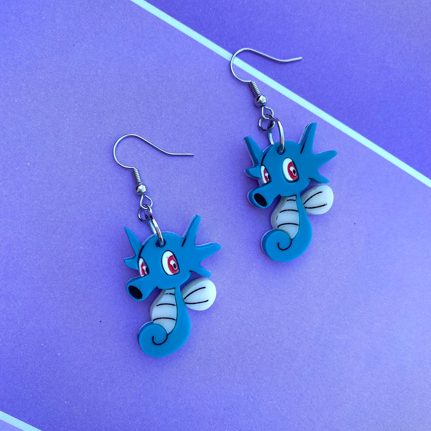 Horsea Acrylic Earrings