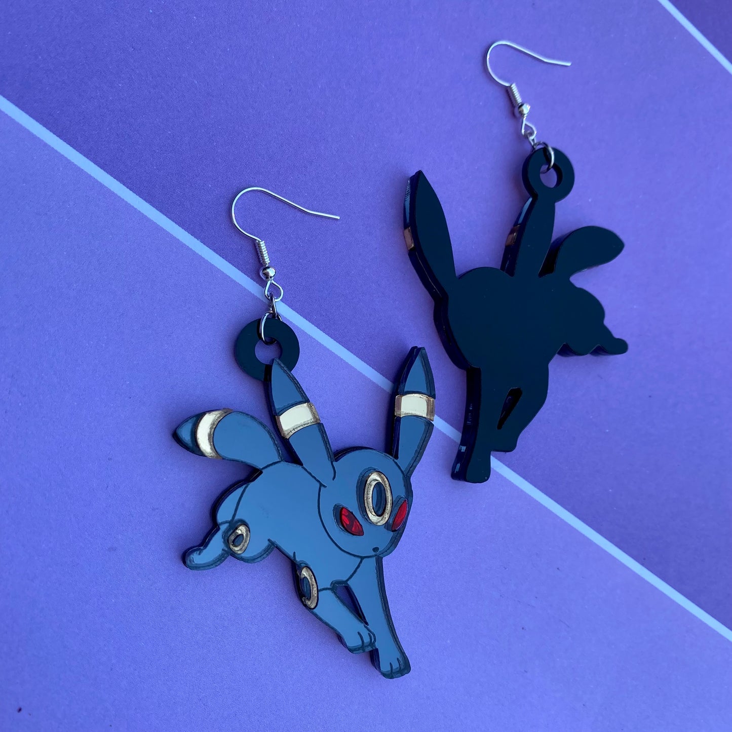 Umbreon Acrylic Earrings