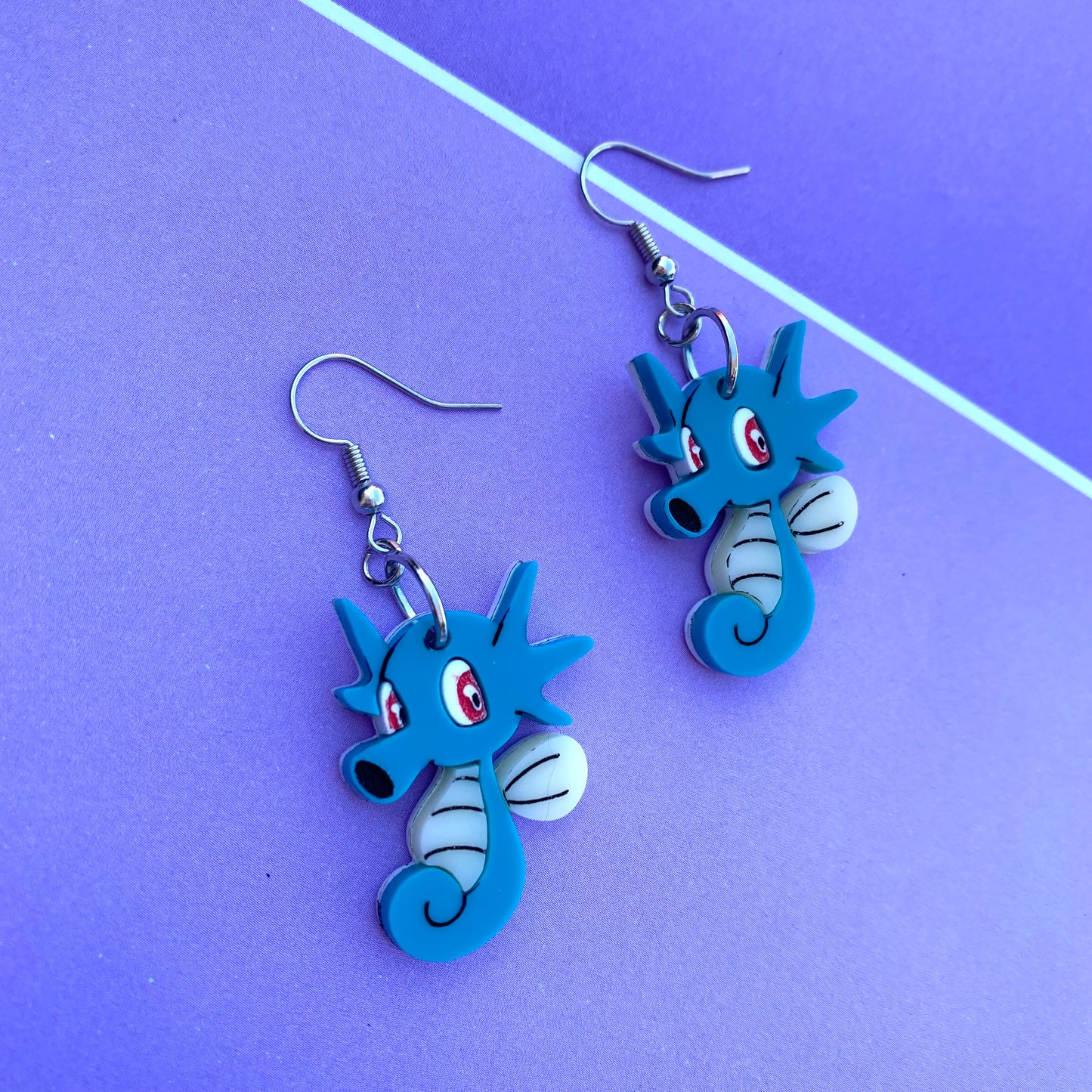 Horsea Acrylic Earrings