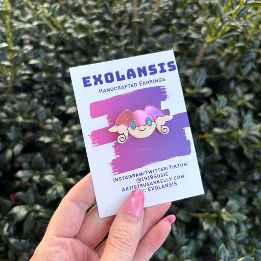 Audino Acrylic Pin