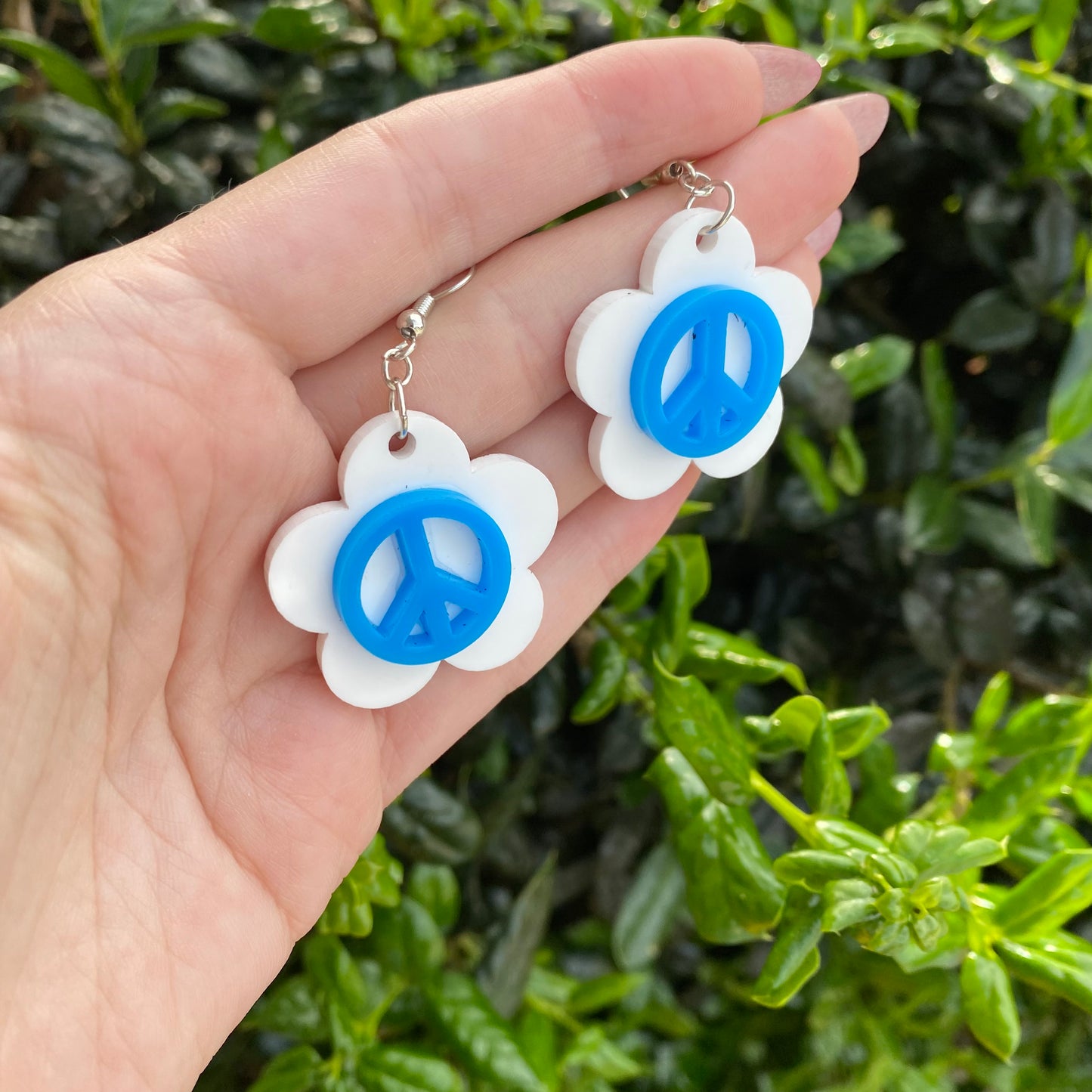 Flower Power Trio Acrylic Earrings