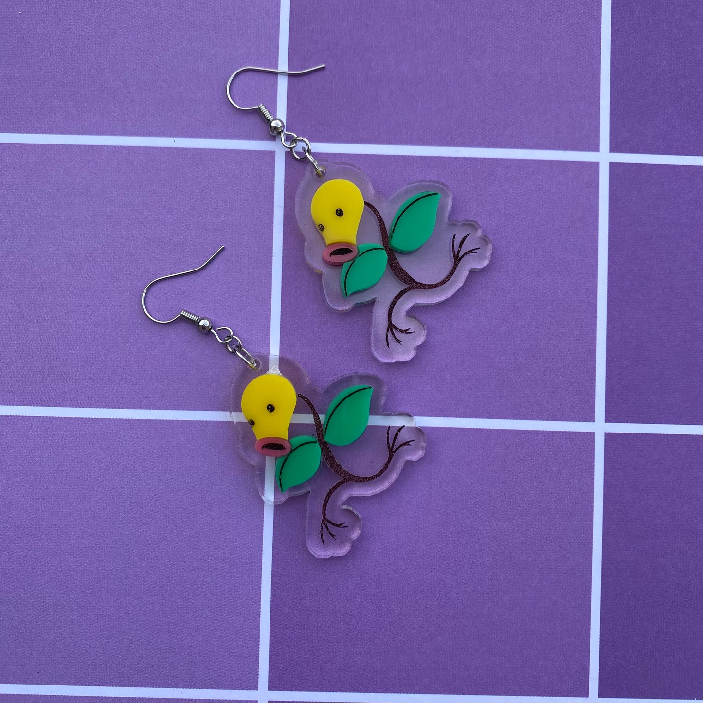Bellsprout Acrylic Earrings