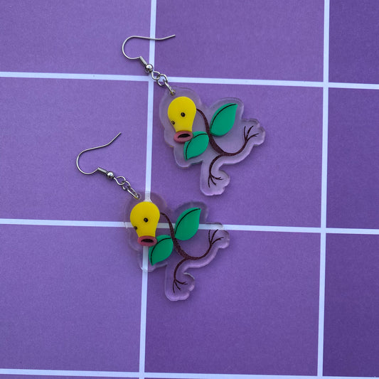 Bellsprout Acrylic Earrings