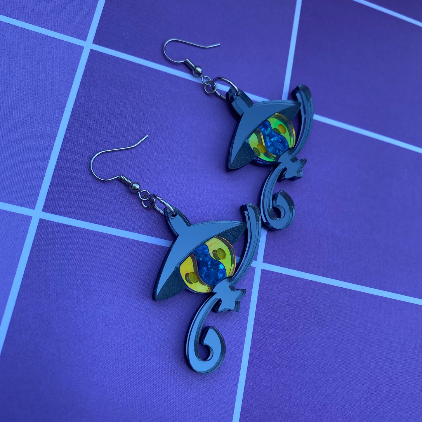 Lampent Acrylic Earrings