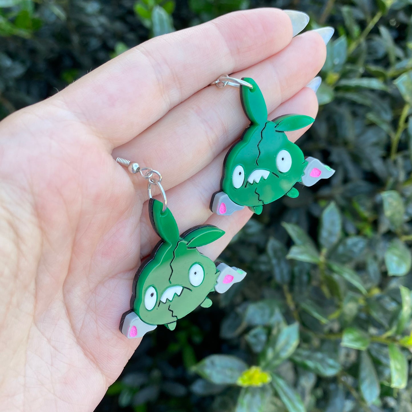 Trubbish Acrylic Earrings