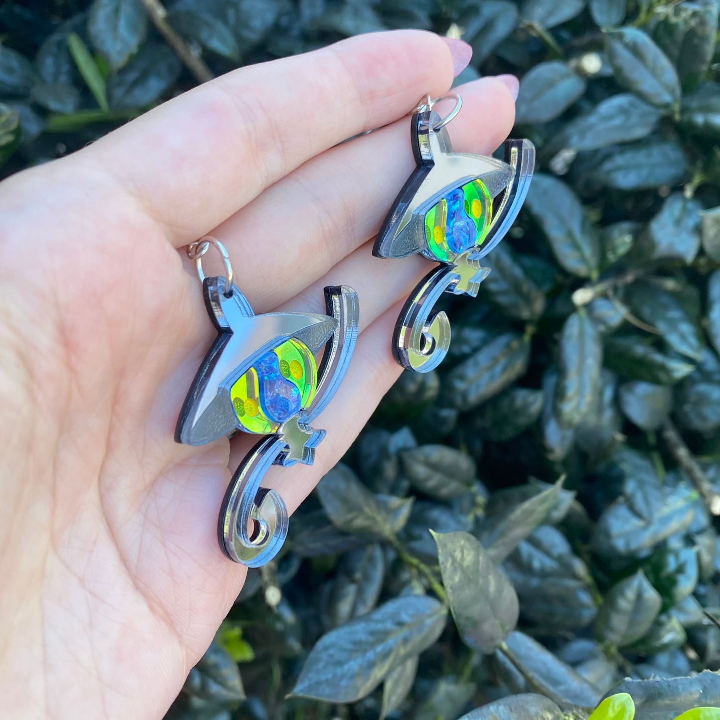 Lampent Acrylic Earrings