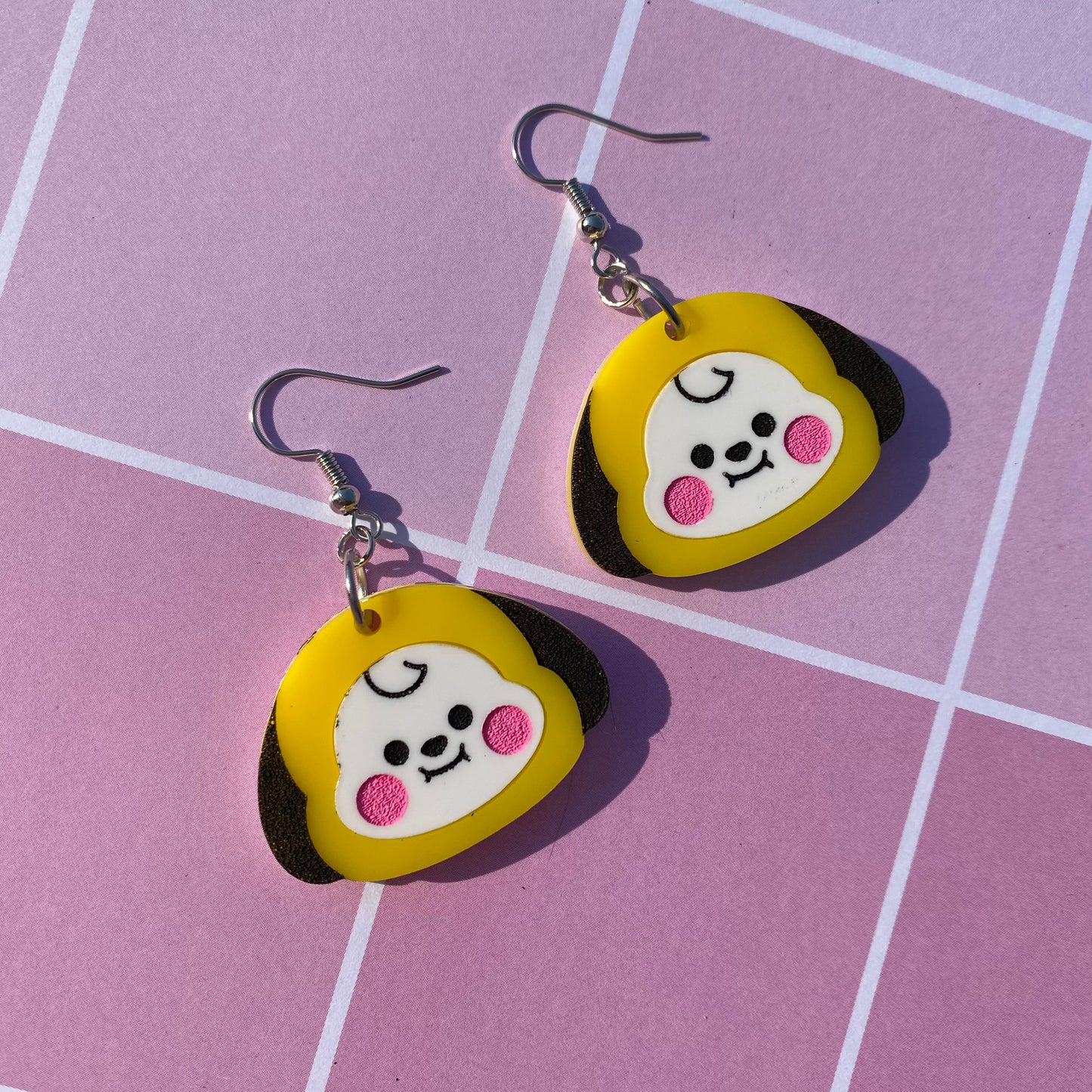 BT21 Acrylic Earrings