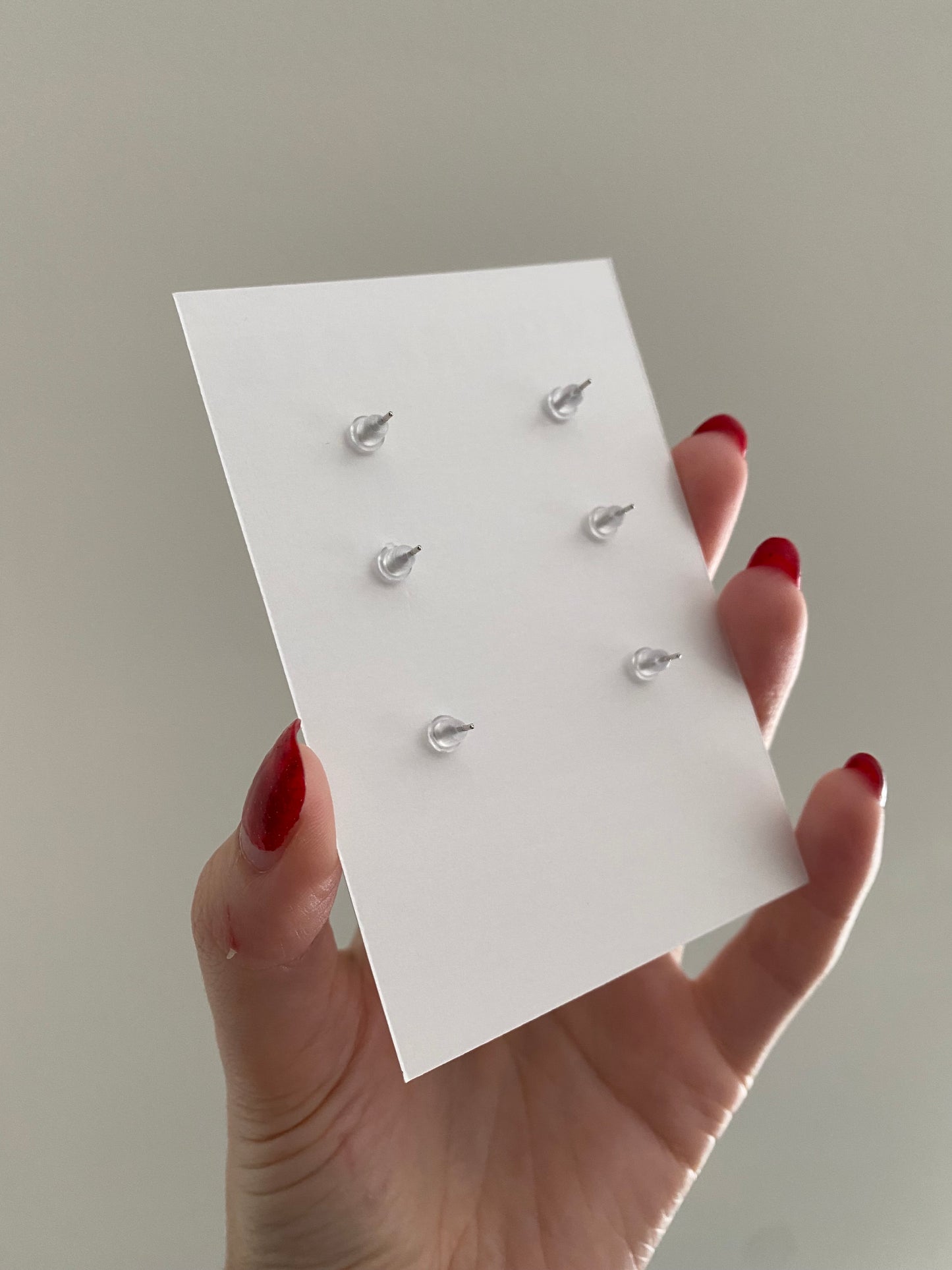 Badgey, Goodgey, and Logicy Stud Earrings