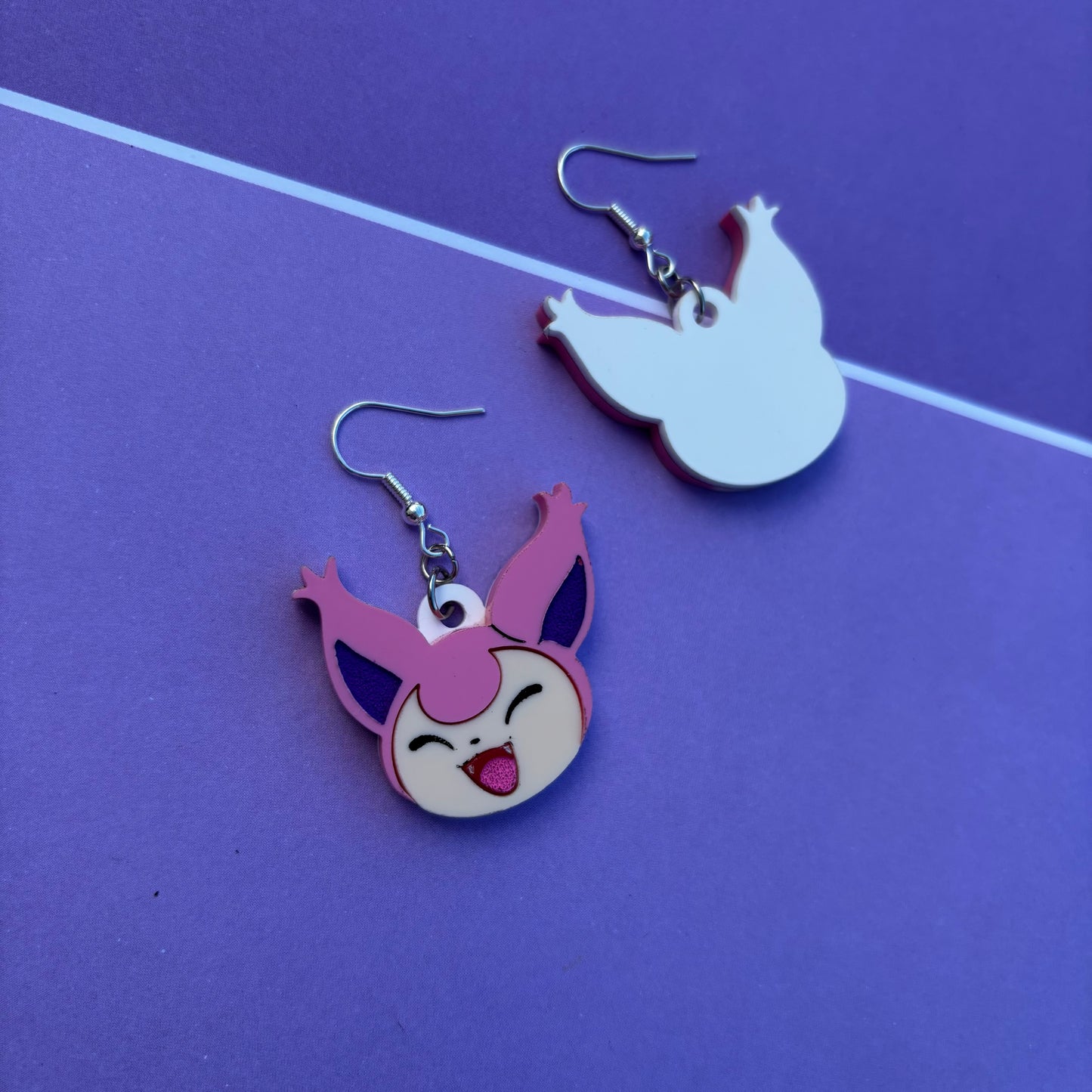 Skitty Acrylic Earrings