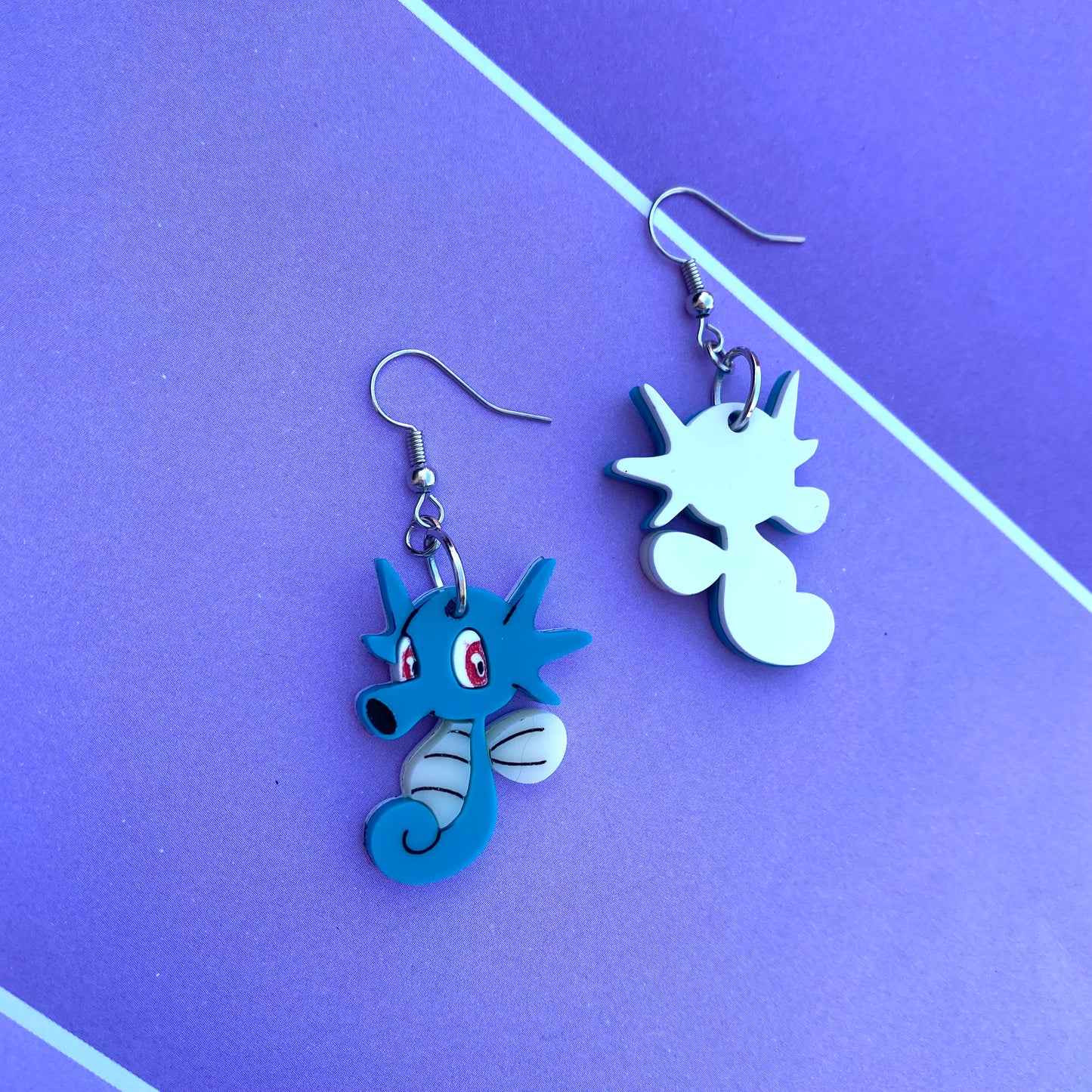Horsea Acrylic Earrings