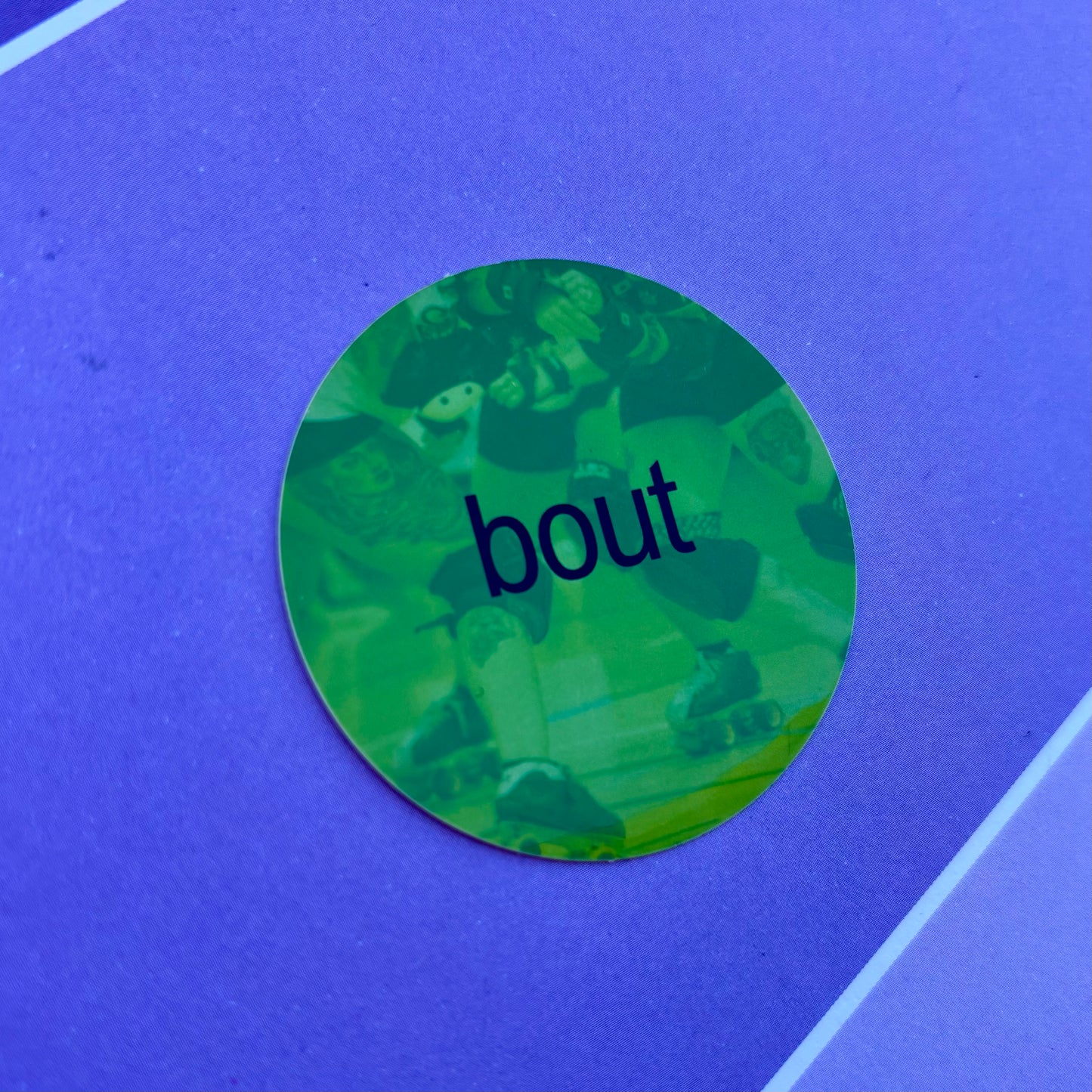 Roller Derby Bout Brat 2” Vinyl Sticker