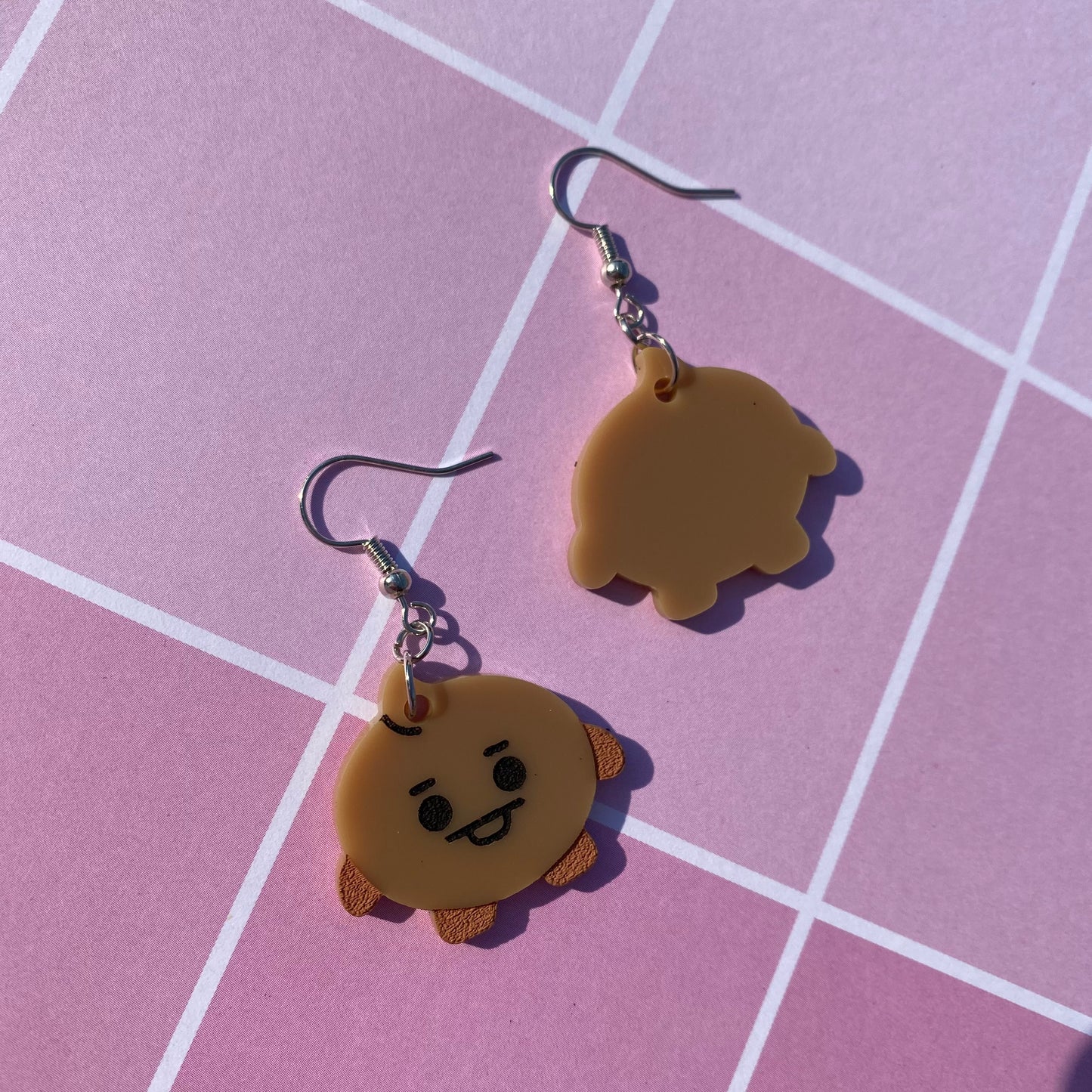 BT21 Acrylic Earrings