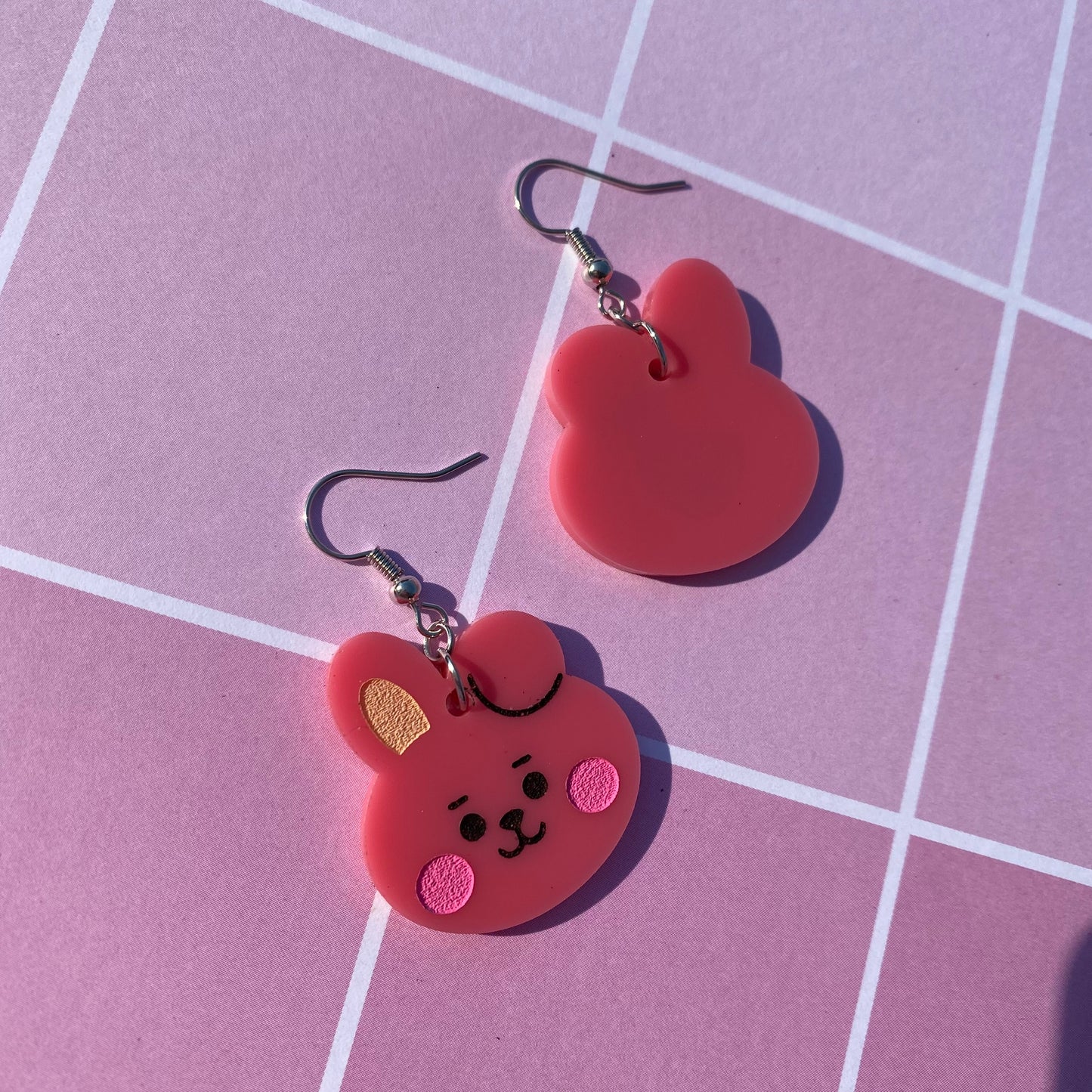 BT21 Acrylic Earrings