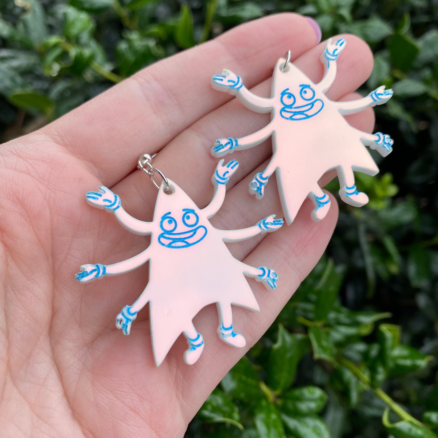 Badgey Ascension Iridescent Acrylic Earrings