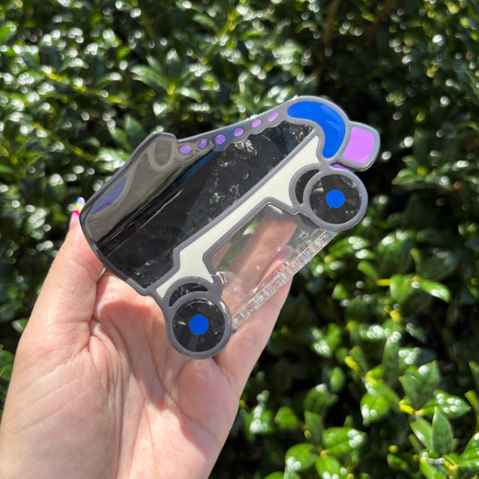 Roller Derby Black Skate Claw Clip