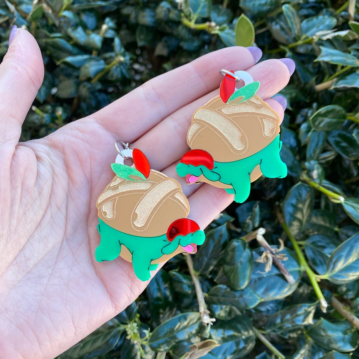 Appletun Acrylic Earrings